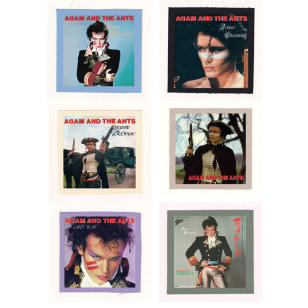  Adam And The Ants- Adam Ant Prince Charming Cloth Patch or Magnet Set 